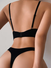 Solid Lingerie Set